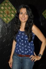 Mini Mathur snapped at Mahesh Lunch Home on 4th Oct 2014